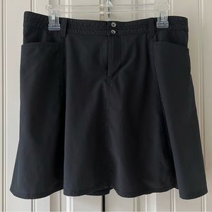 Eddie Bauer Black Skort 8